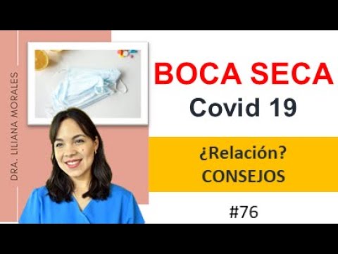 boca seca por la noche covid
