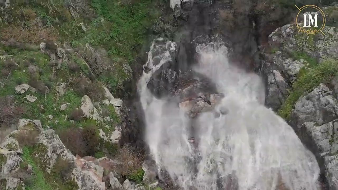 cascada de la faya del agua alta