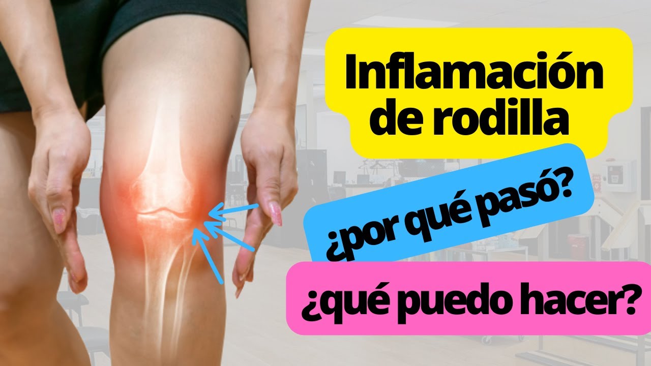 causas de inflamación de la rodilla
