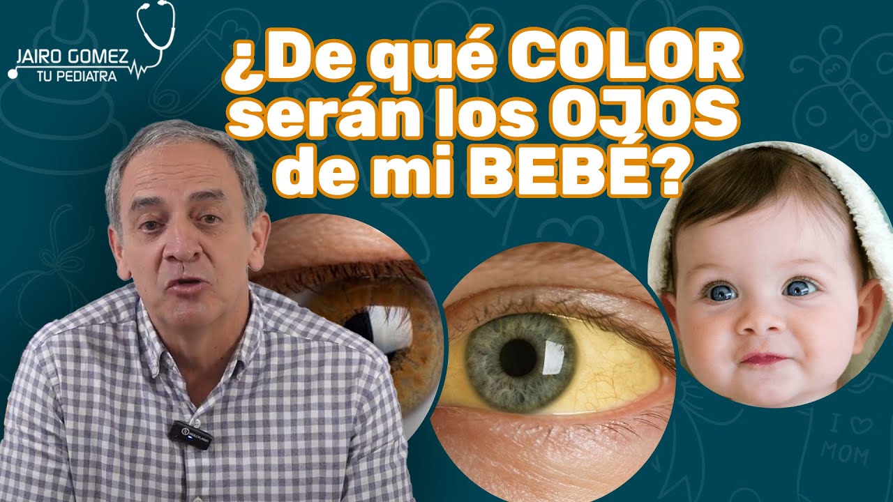 color ojos de bebes antes y despues