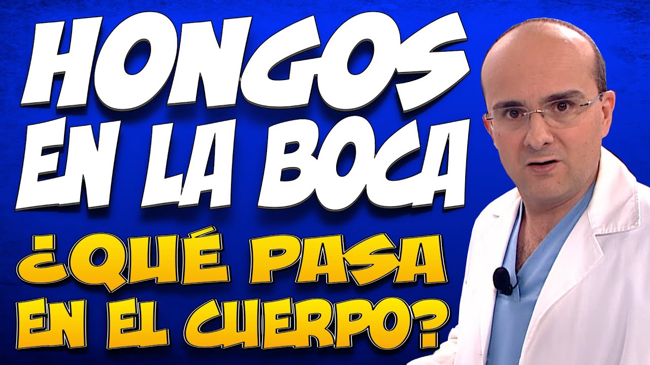 como son los hongos en la boca