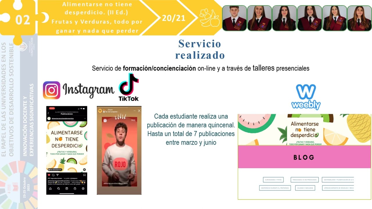 grado de consecución de los objetivos