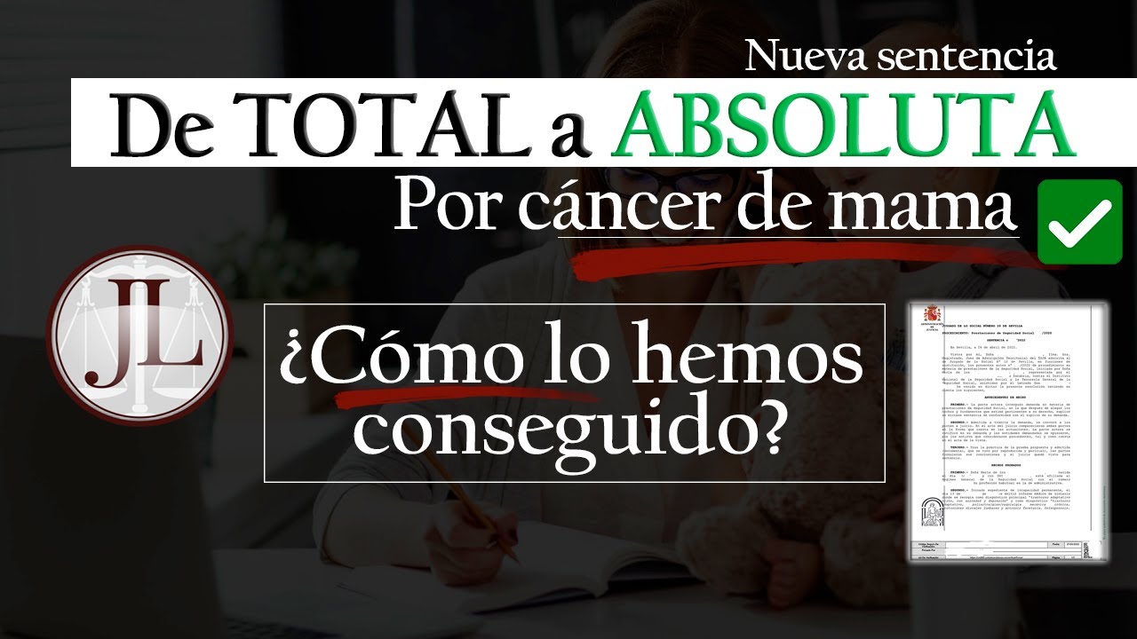 incapacidad por cáncer de mama sentencias