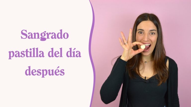 Sangrado Después de Tomar la Pastilla del Día Después: Causas, Síntomas