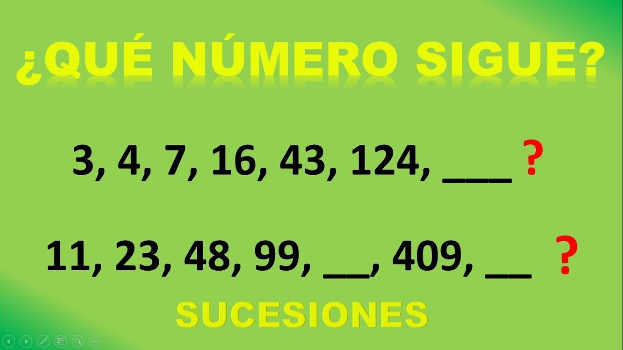 4 6 9 6 14 secuencia