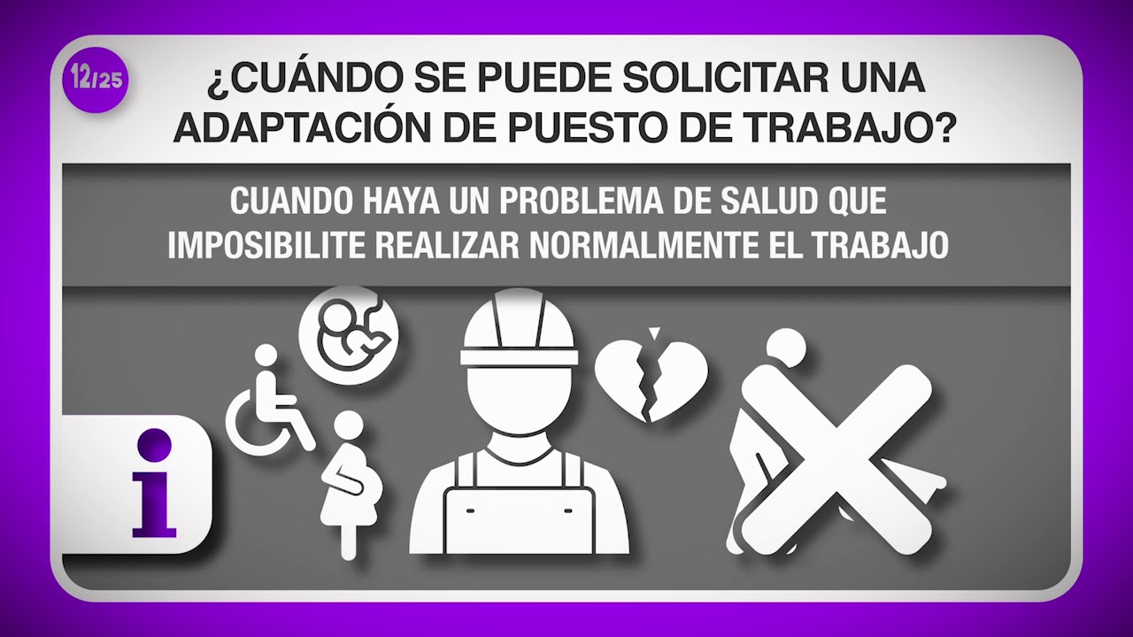 adaptación del puesto de trabajo por enfermedad mental
