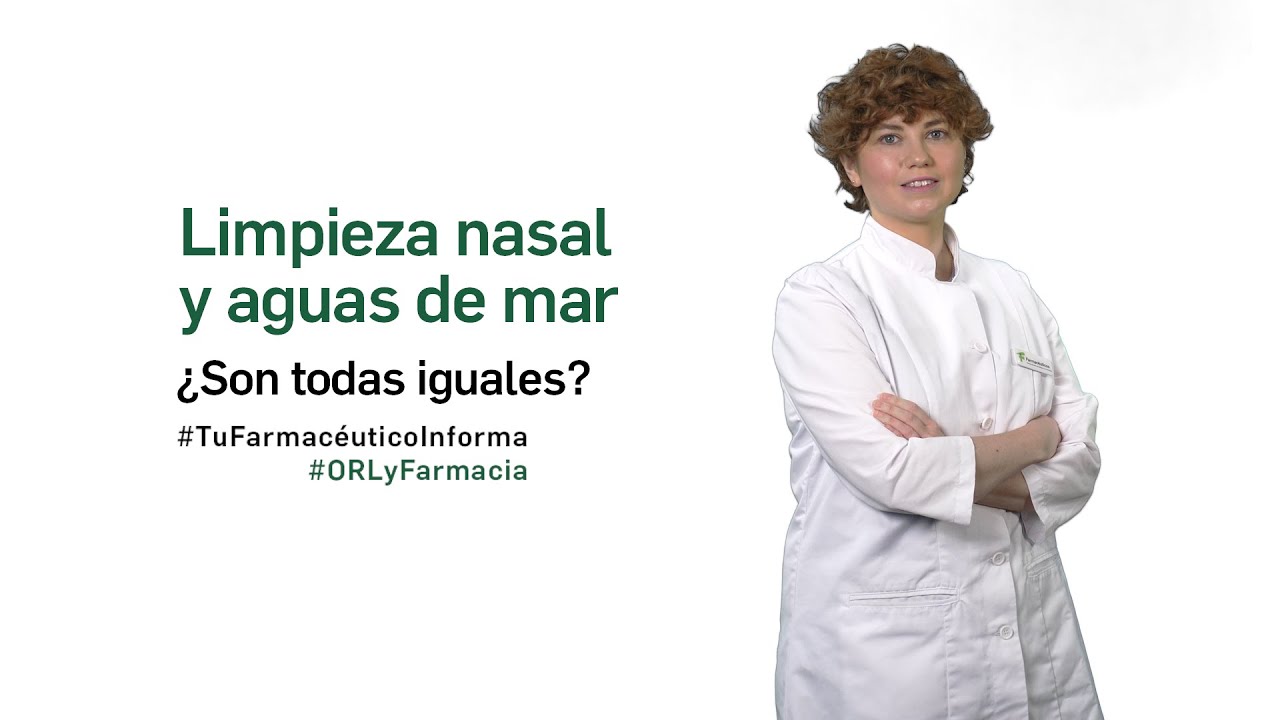 agua de mar para nariz y oídos