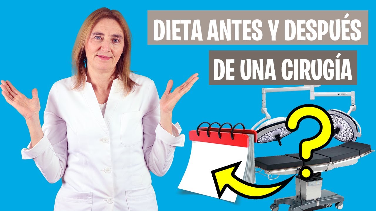 alimentos prohibidos antes de una cirugia