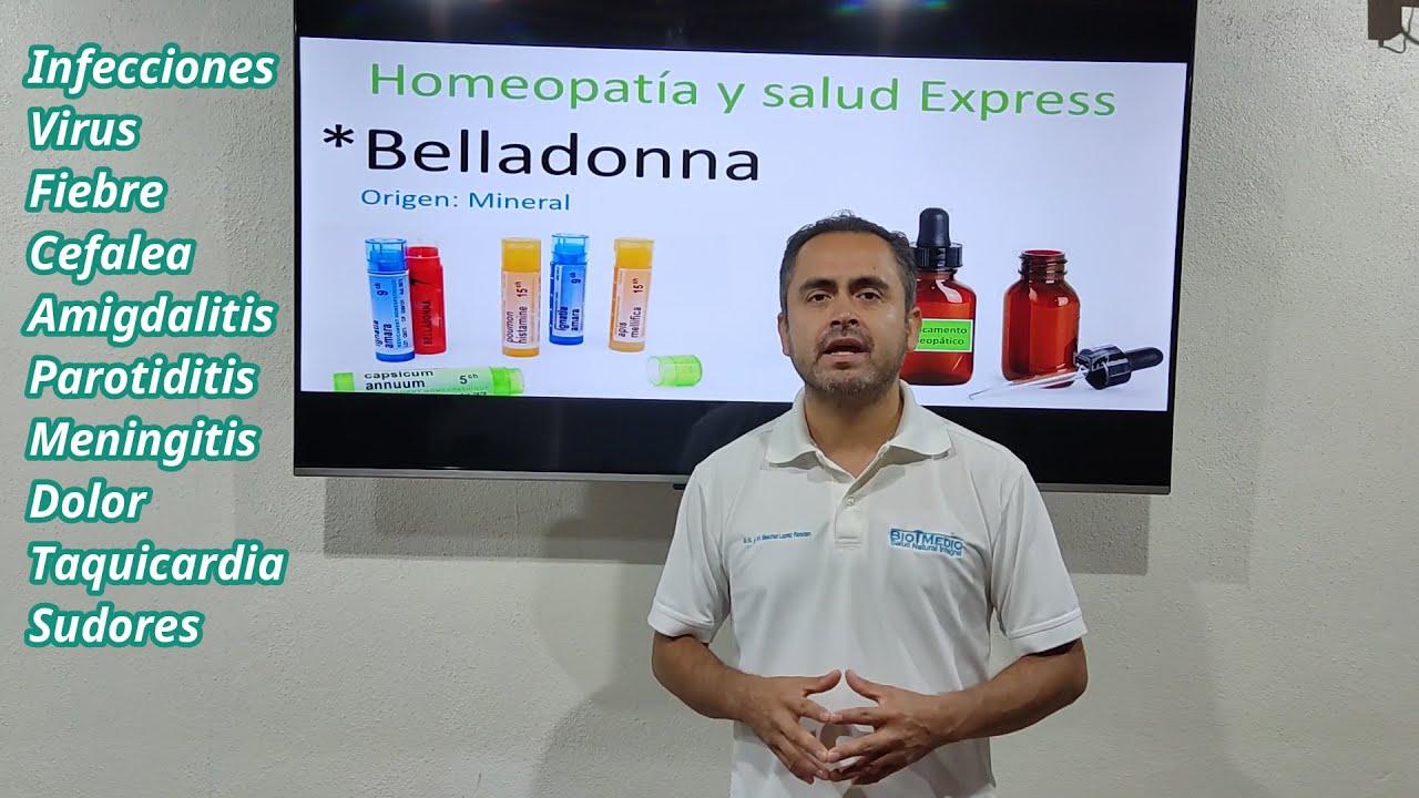 belladona 30 ch para que sirve