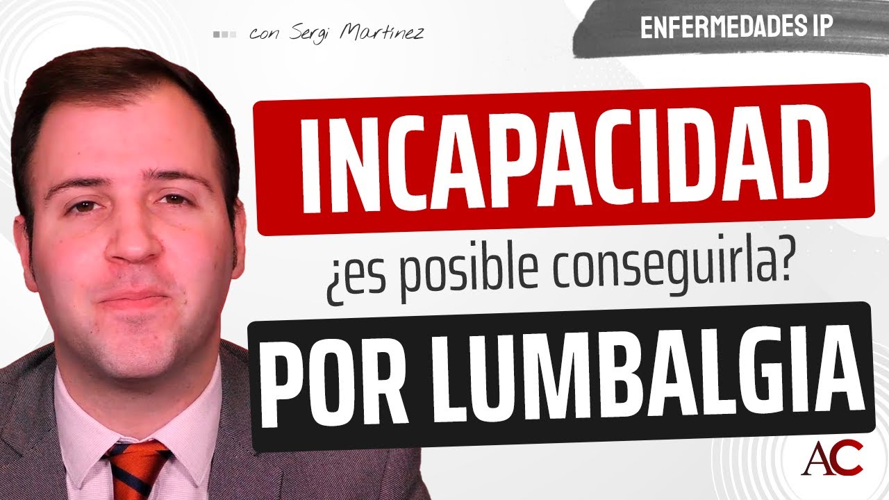 como conseguir una baja laboral por dolor de espalda