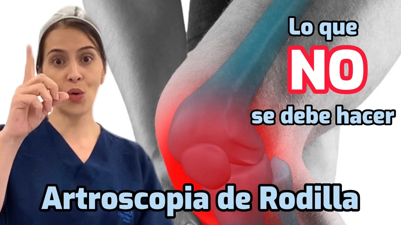 cuando se puede conducir después de una artroscopia de rodilla