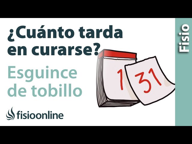 cuanto dura un esguince de tobillo grado 1
