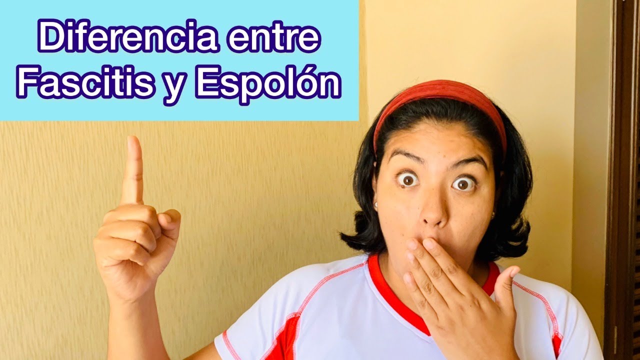 diferencia entre espolon y fascitis plantar