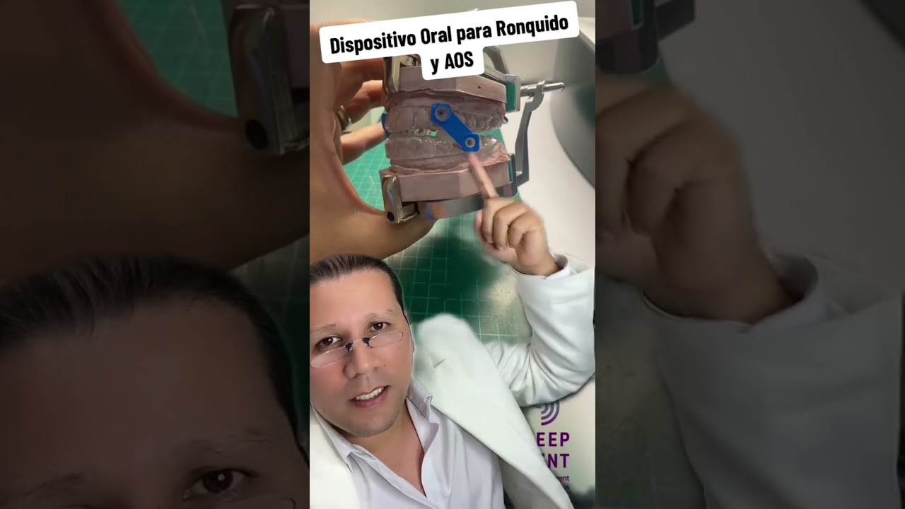 dispositivo bucal para apnea del sueño