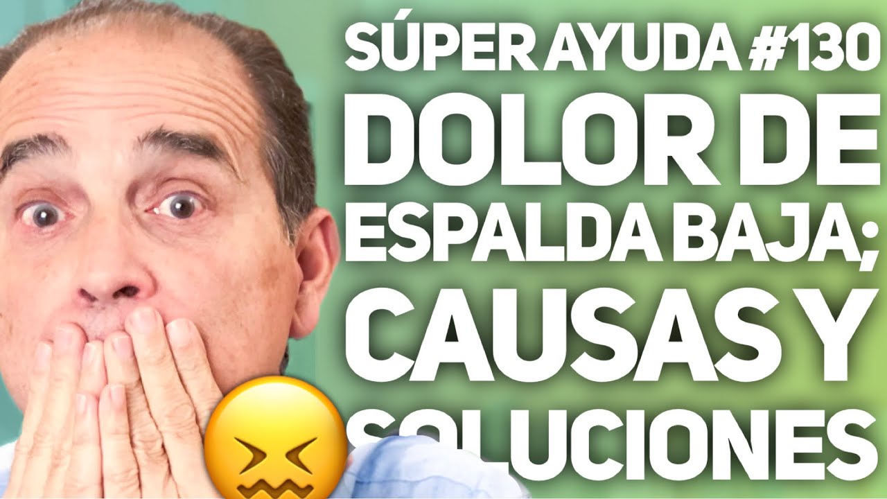 dolor de gluteos y espalda baja