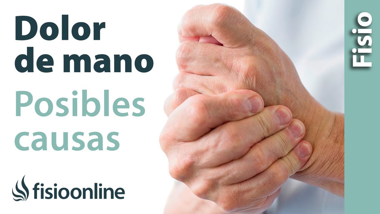 dolor en la palma de la mano
