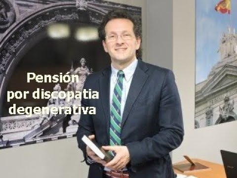 grado de discapacidad por discopatía degenerativa