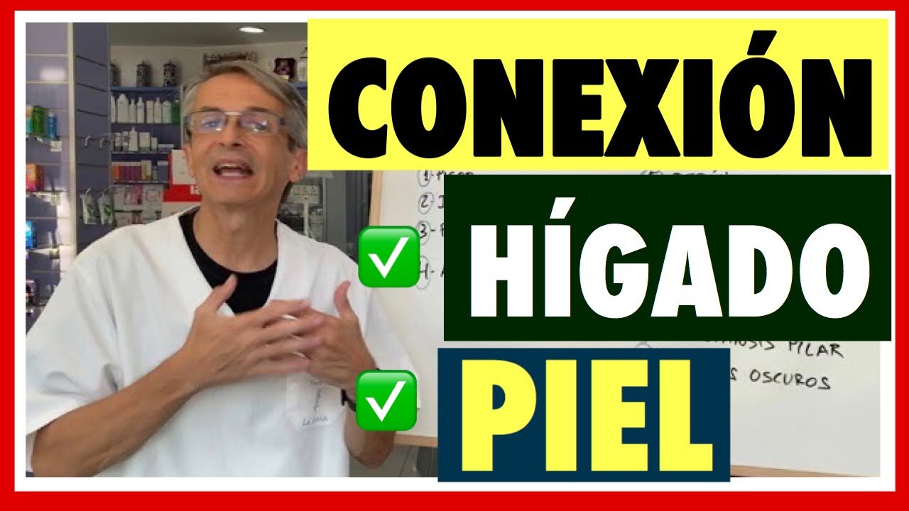 higado y manchas en la piel