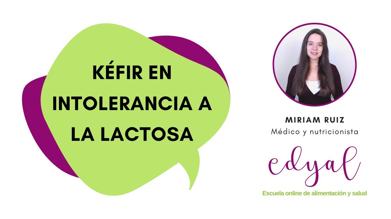 kefir para intolerantes a la lactosa