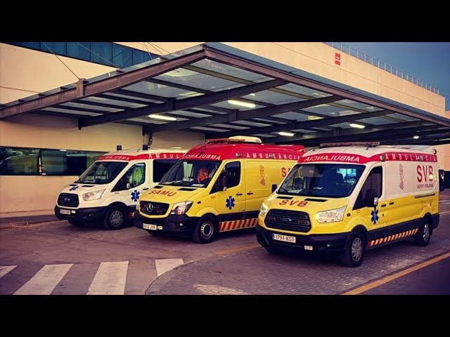 material sanitario de ambulancias svb y sva