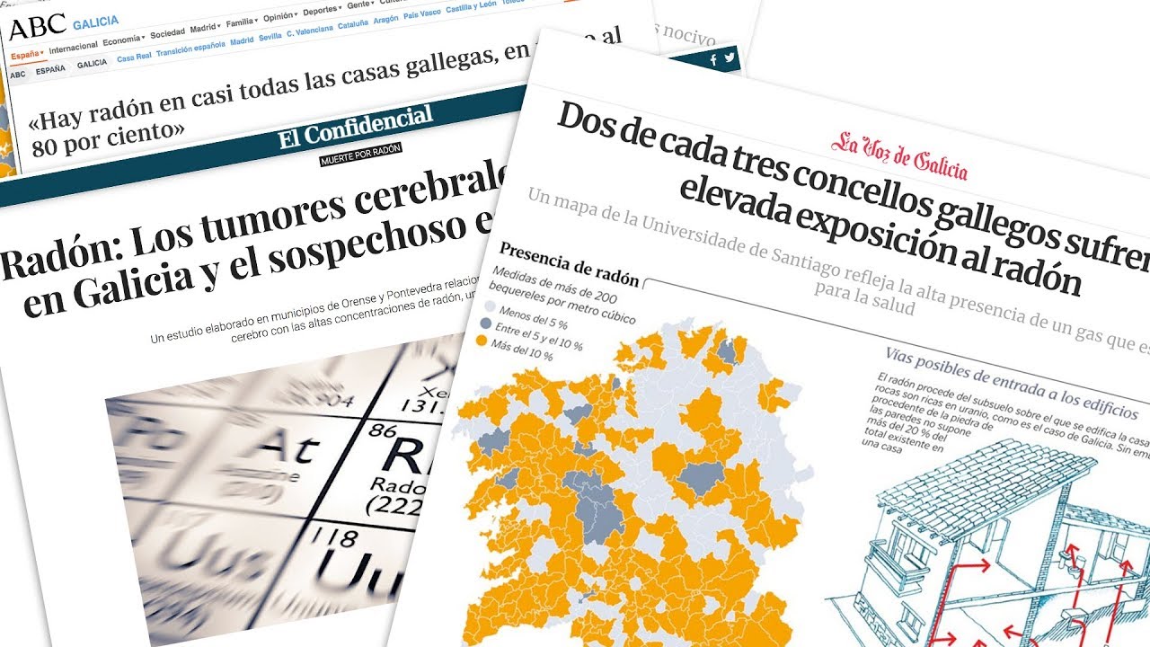 municipios con mas radon en galicia