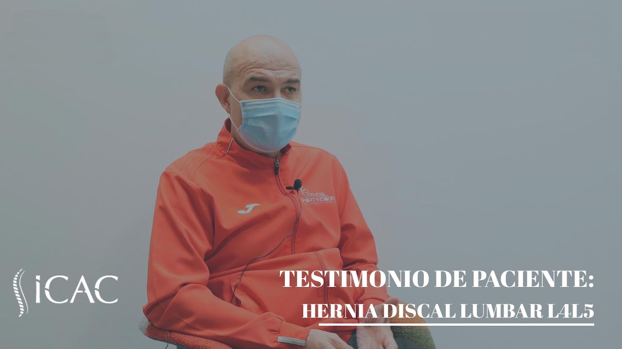 operacion de hernia discal l4 l5