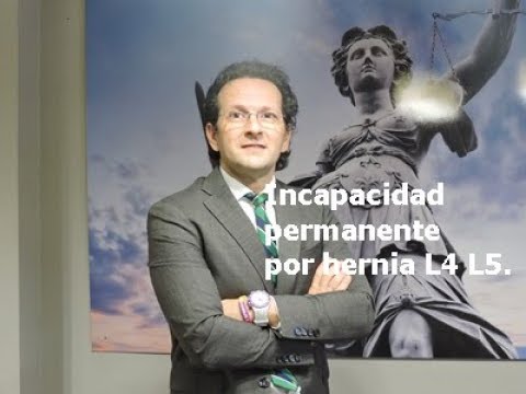 porcentaje de minusvalia por hernia discal l4 l5