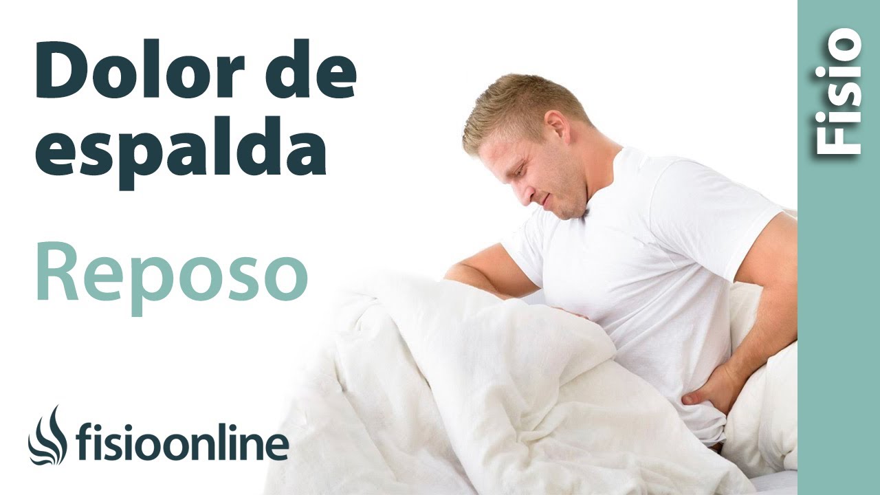 posturas para aliviar el dolor de espalda en la cama