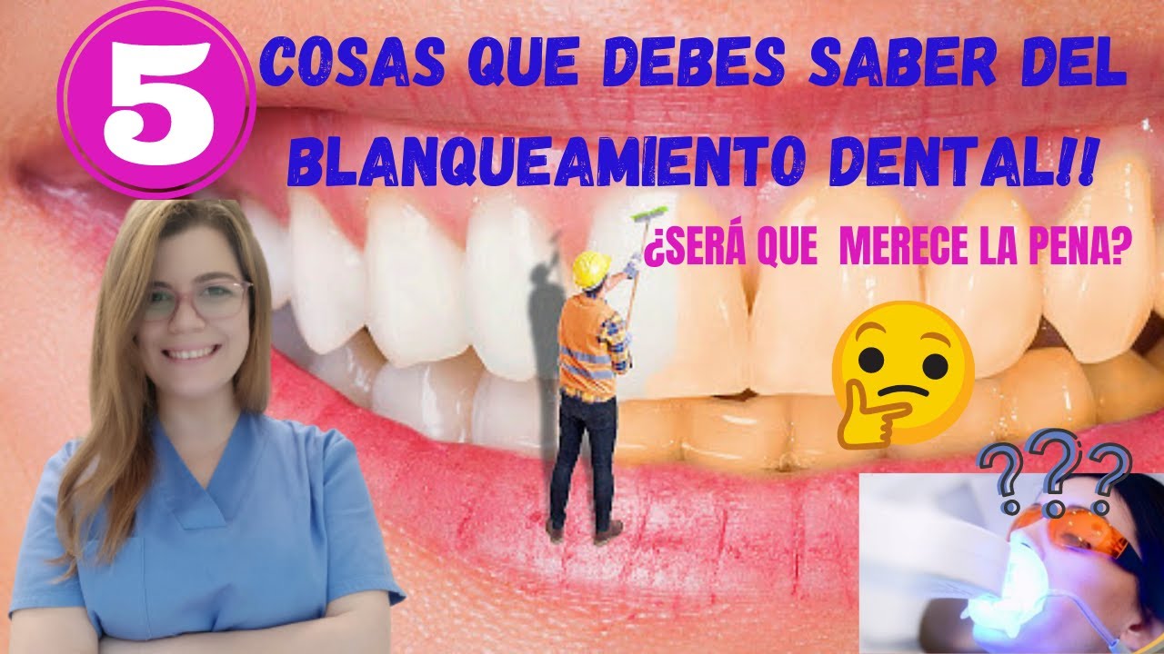 pro y contras del blanqueamiento dental