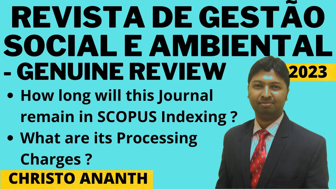revista de gestão social e ambiental