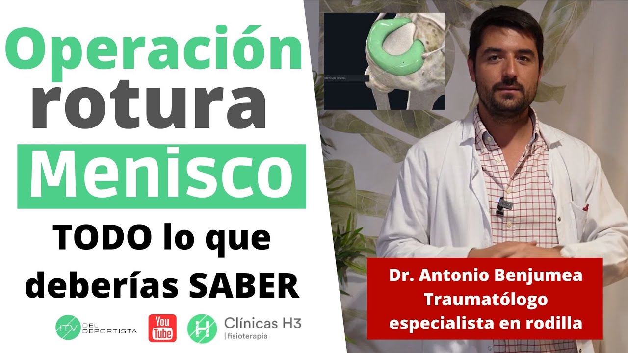 rotura de menisco tiempo de recuperación