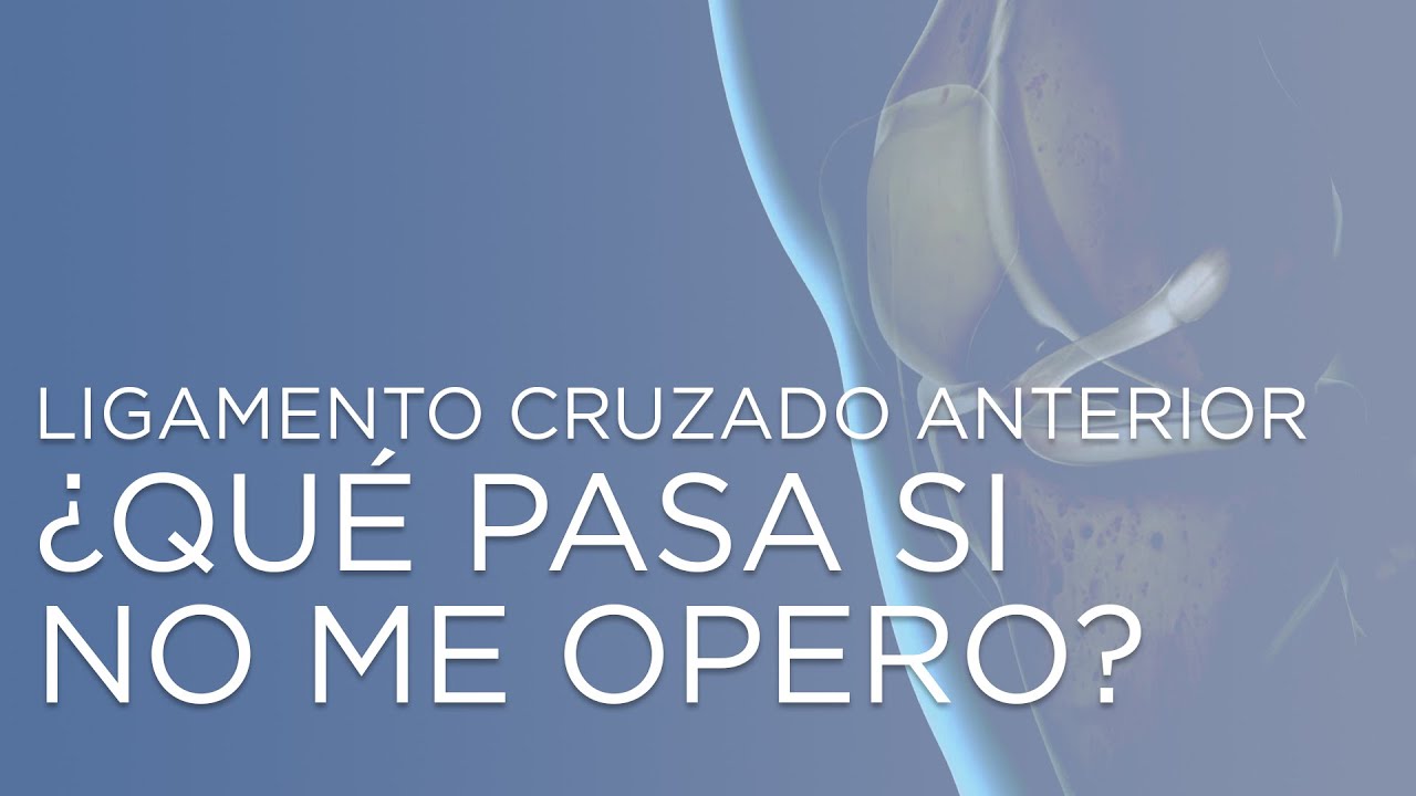 rotura parcial lca operar o no