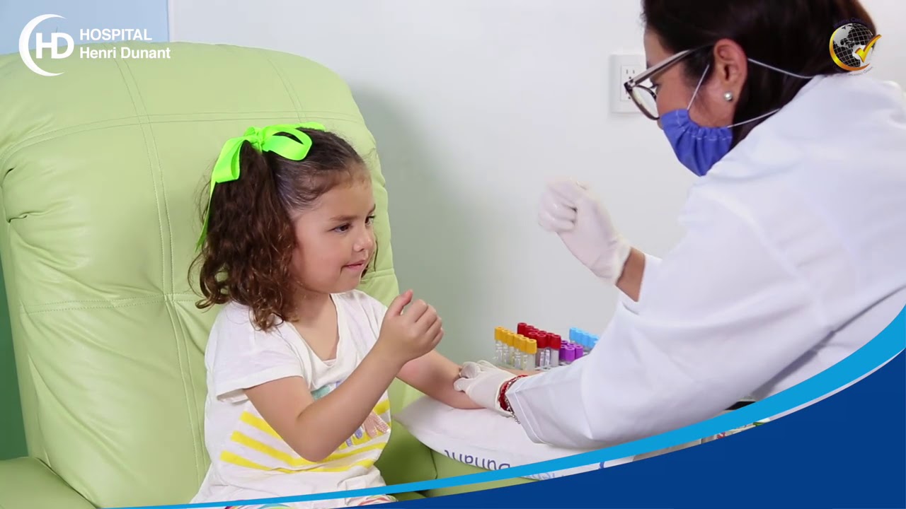 sacar sangre a un niño de 2 años