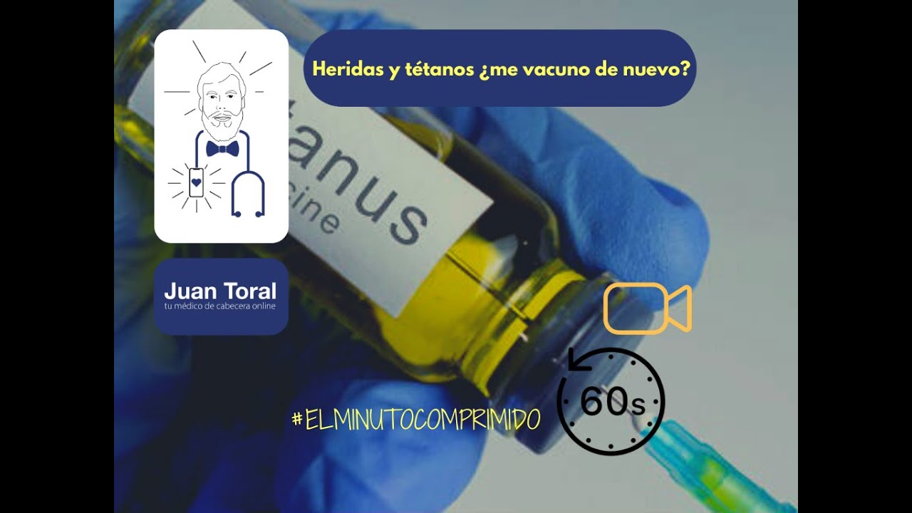 tiempo entre herida y vacuna antitetánica
