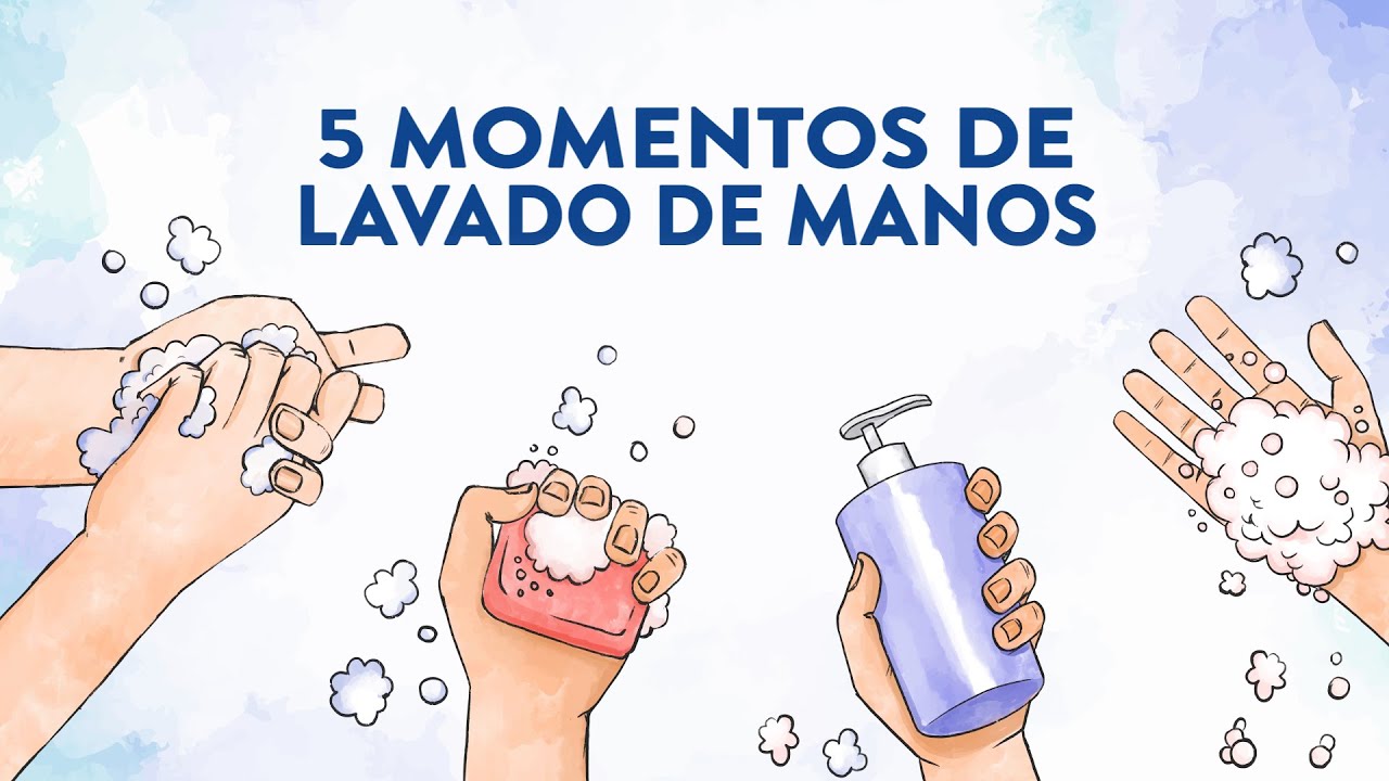 tipos de lavado de manos y duracion