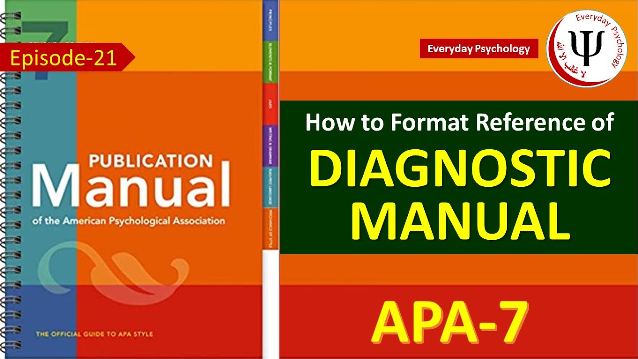 citar dsm 5 en apa 7