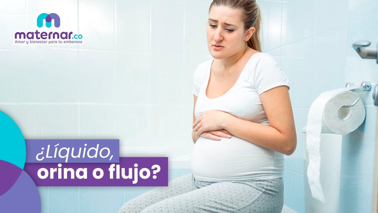 como saber si es liquido amniotico o flujo