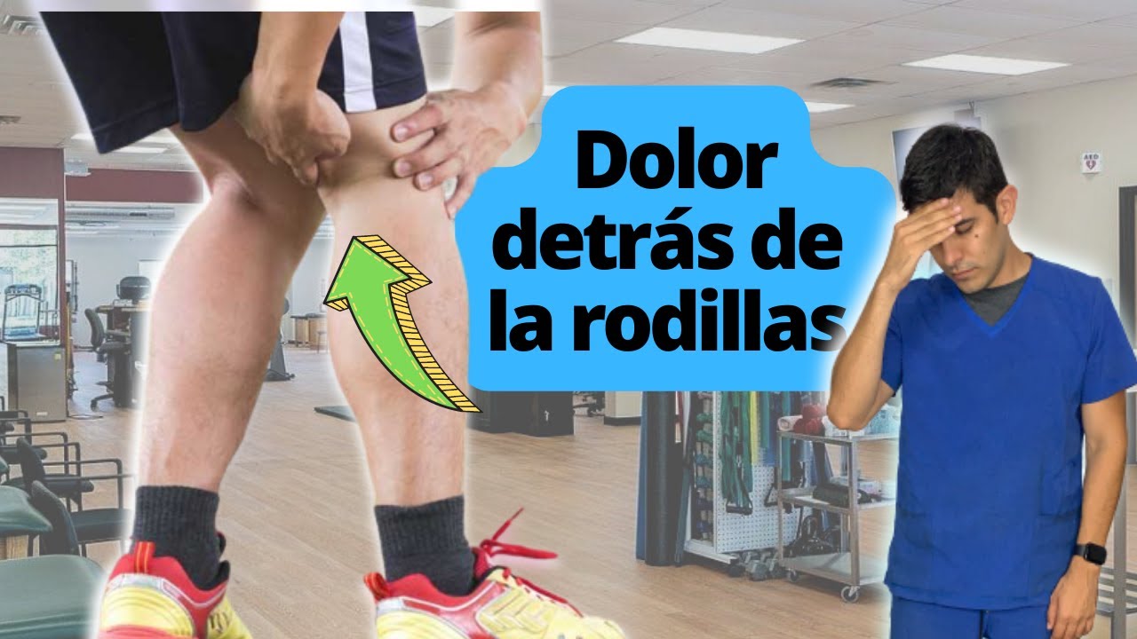 dolor atras de la rodilla izquierda
