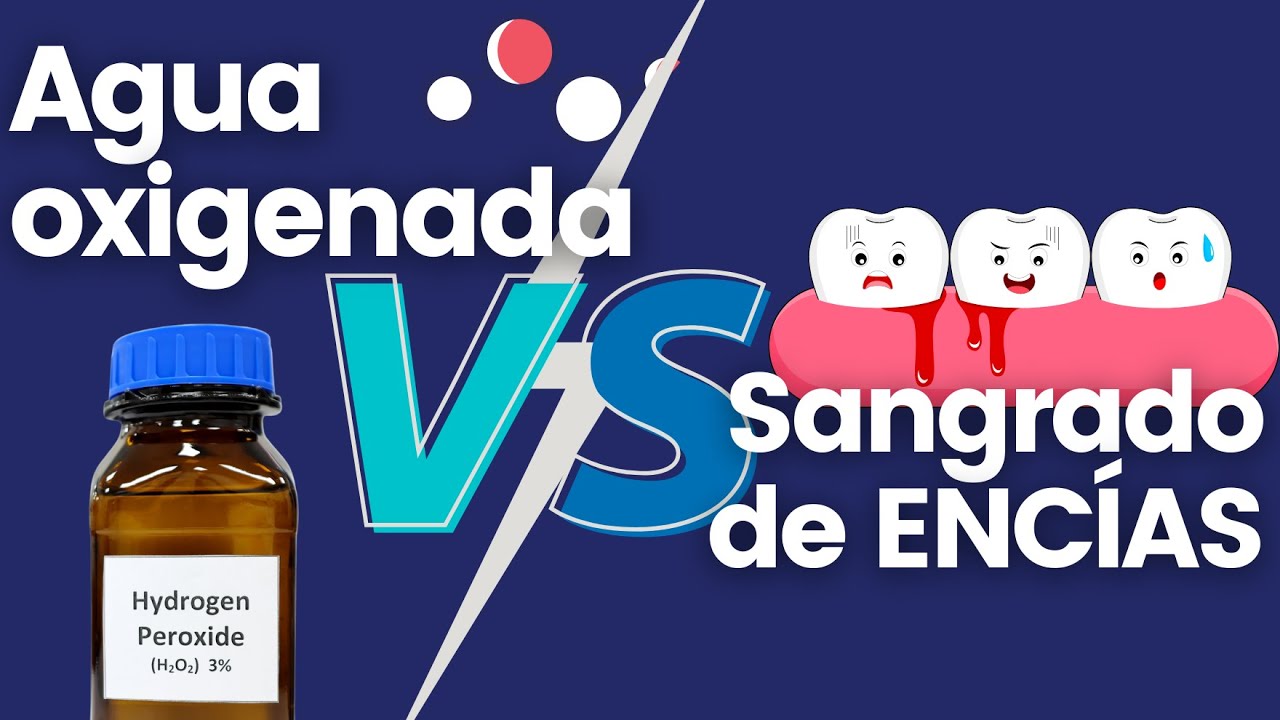 el agua oxigenada para el sangrado