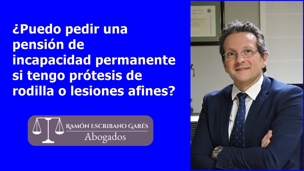 grado de discapacidad por prótesis de rodilla