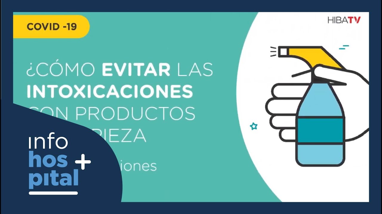 intoxicación por productos de limpieza tratamiento