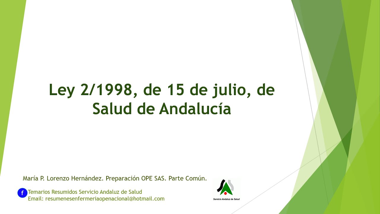 ley de salud pública de andalucía