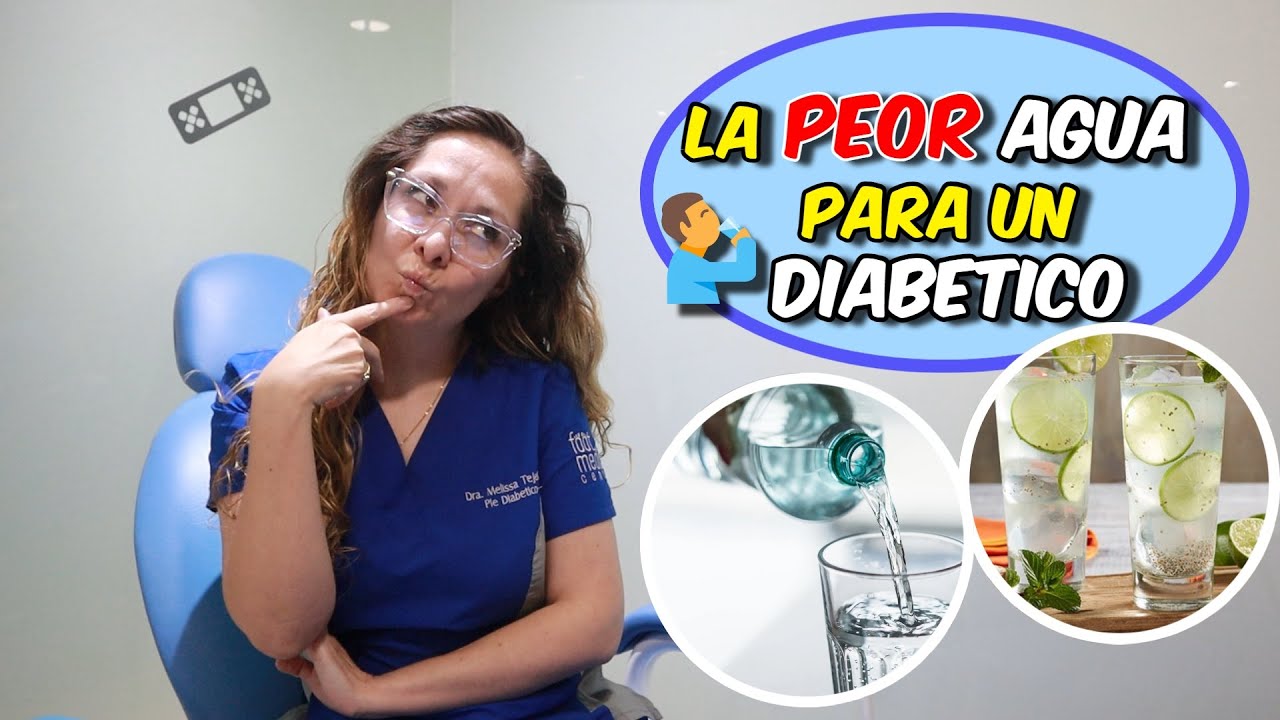 los diabéticos pueden tomar agua con gas