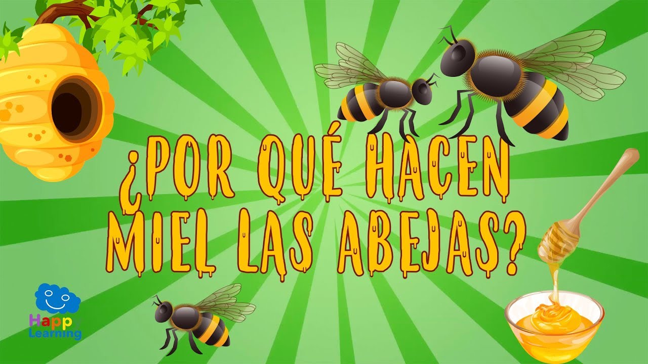 para que hacen miel las abejas