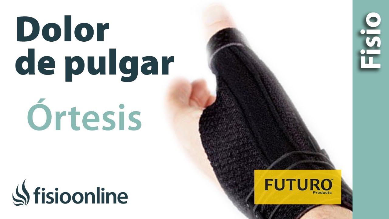 rotura ligamento dedo pulgar mano recuperación