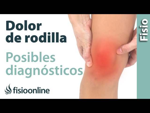 tipos de dolores en la rodilla